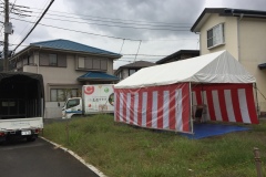 2020.10.7　神奈川県厚木市　地鎮祭テント　T様