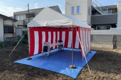 2023.5.12　東京都八王子市　地鎮祭テント　Y様